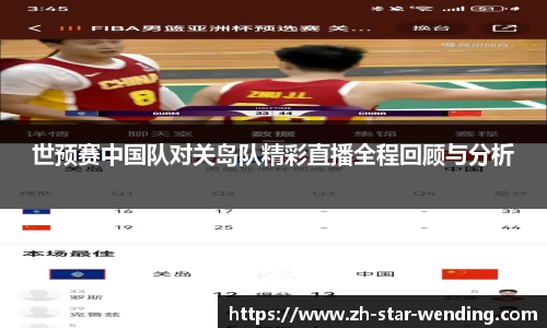 世预赛中国队对关岛队精彩直播全程回顾与分析